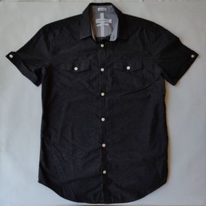 Calvin Klein Slim Fit, Black Dots, Size Small